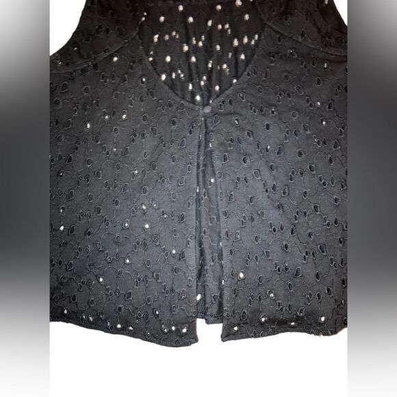 Free People Black TopSize Medium - Picture 9 of 9